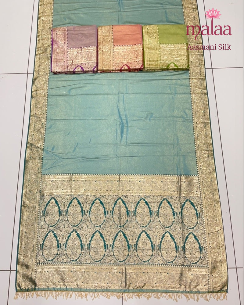 Aasmani Silk