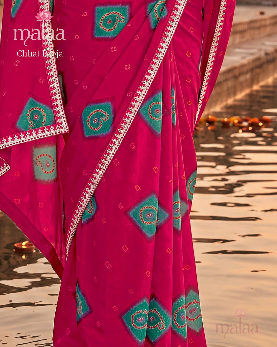 Chhat Pooja saree catalogue, poora set, 6 designs
