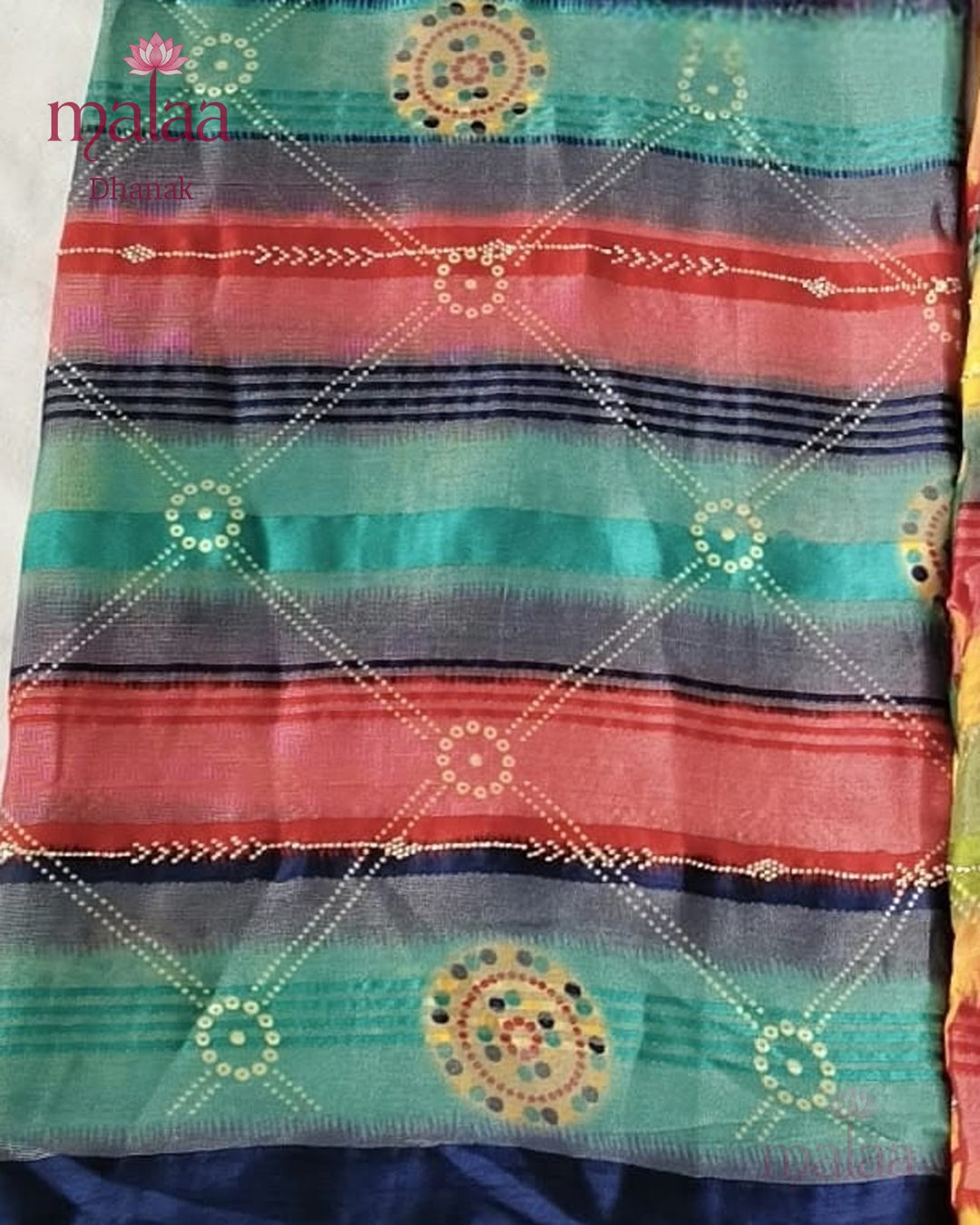 Dhanak saree catalogue, poora set