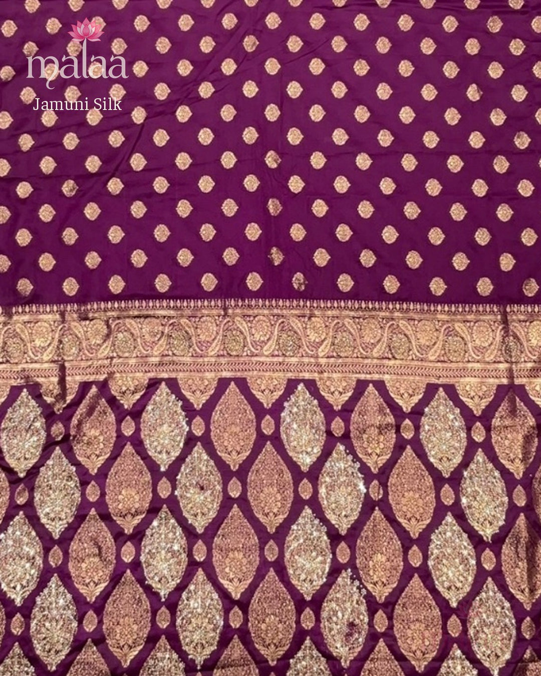 Jamuni Silk saree catalogue, poora set
