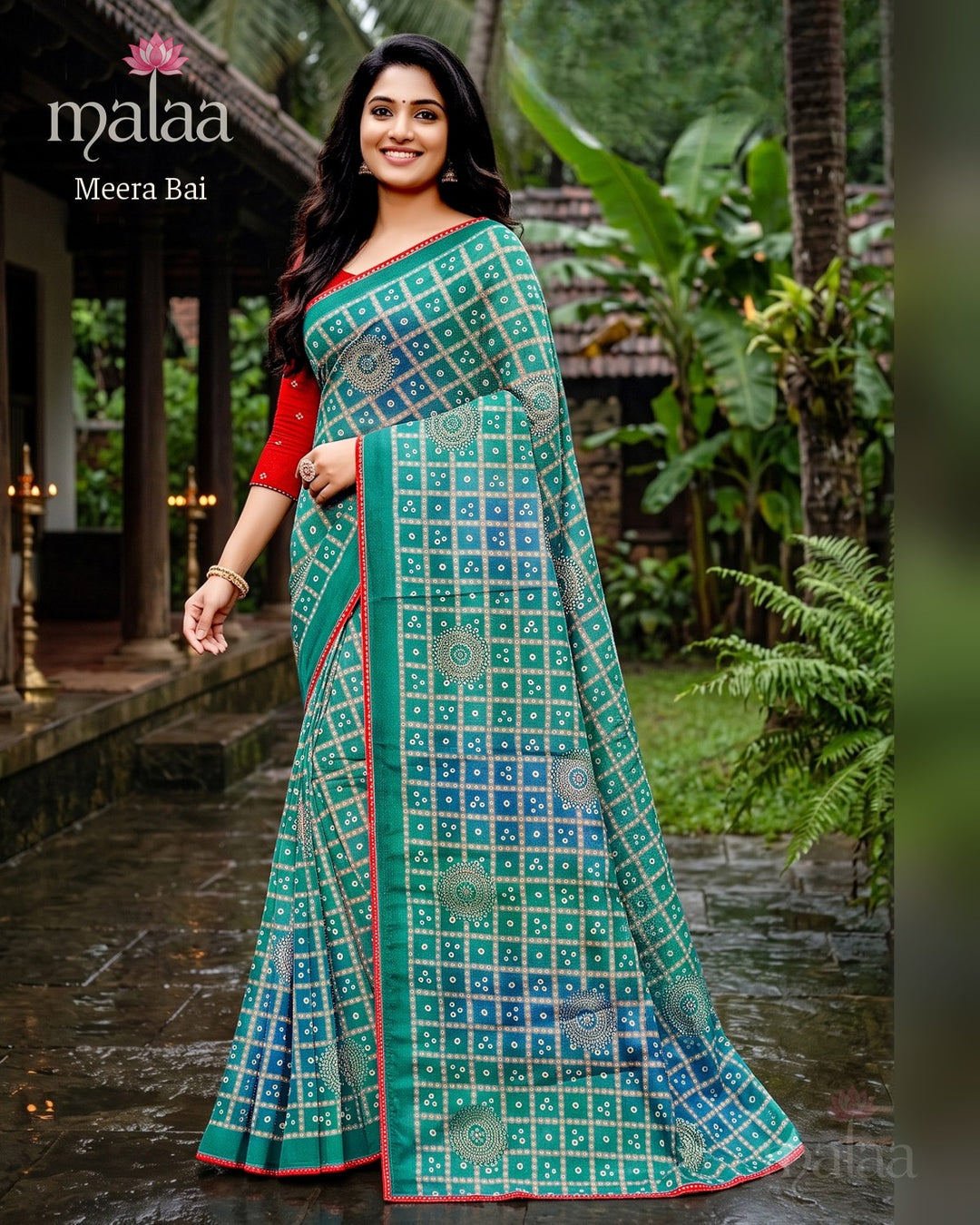 Meera Bai saree catalogue, design 2, Malaa