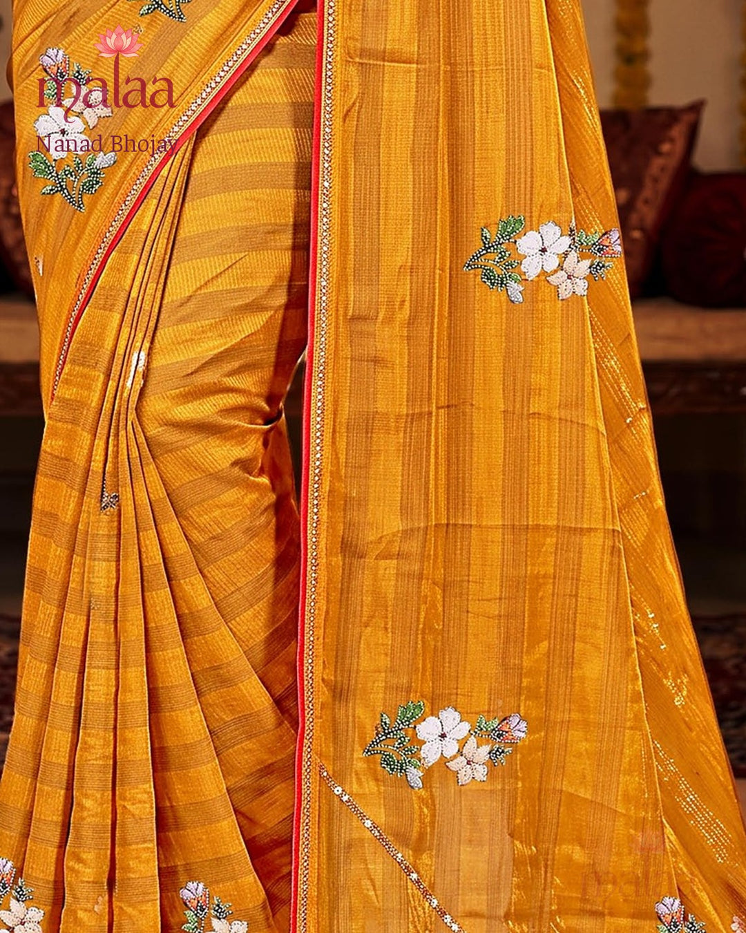 Nanad Bhojay saree catalogue, poora set, 6 designs