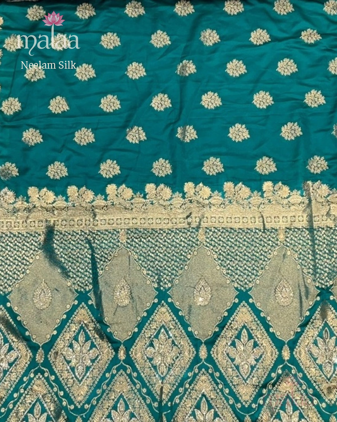 Neelam Silk saree catalogue, poora set