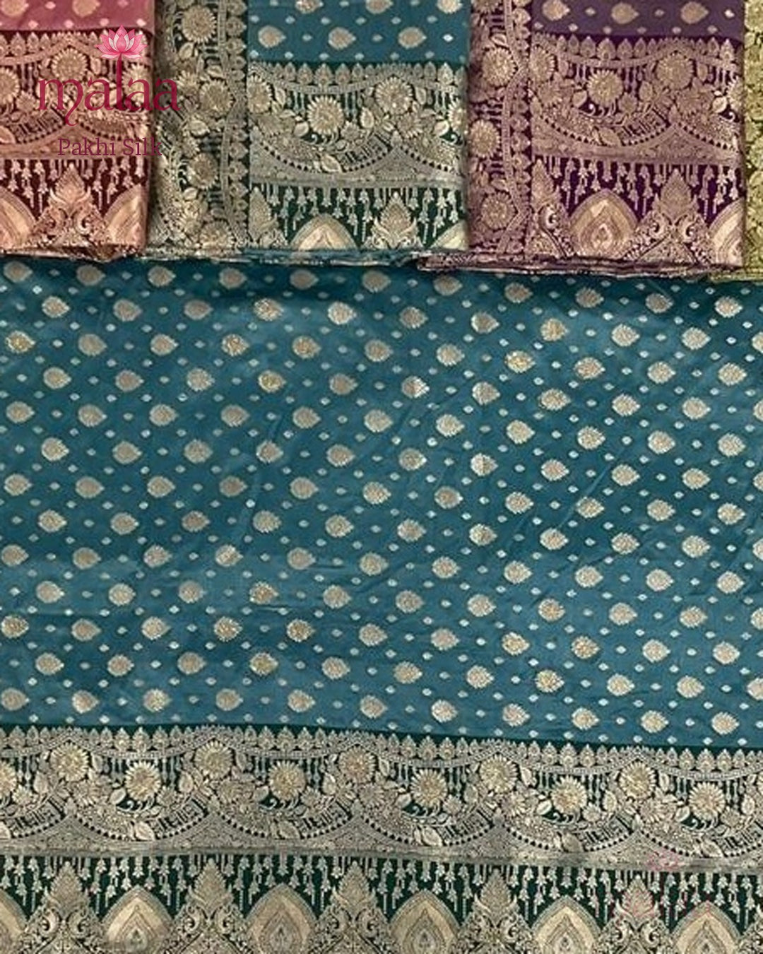 Pakhi Silk saree catalogue, poora set