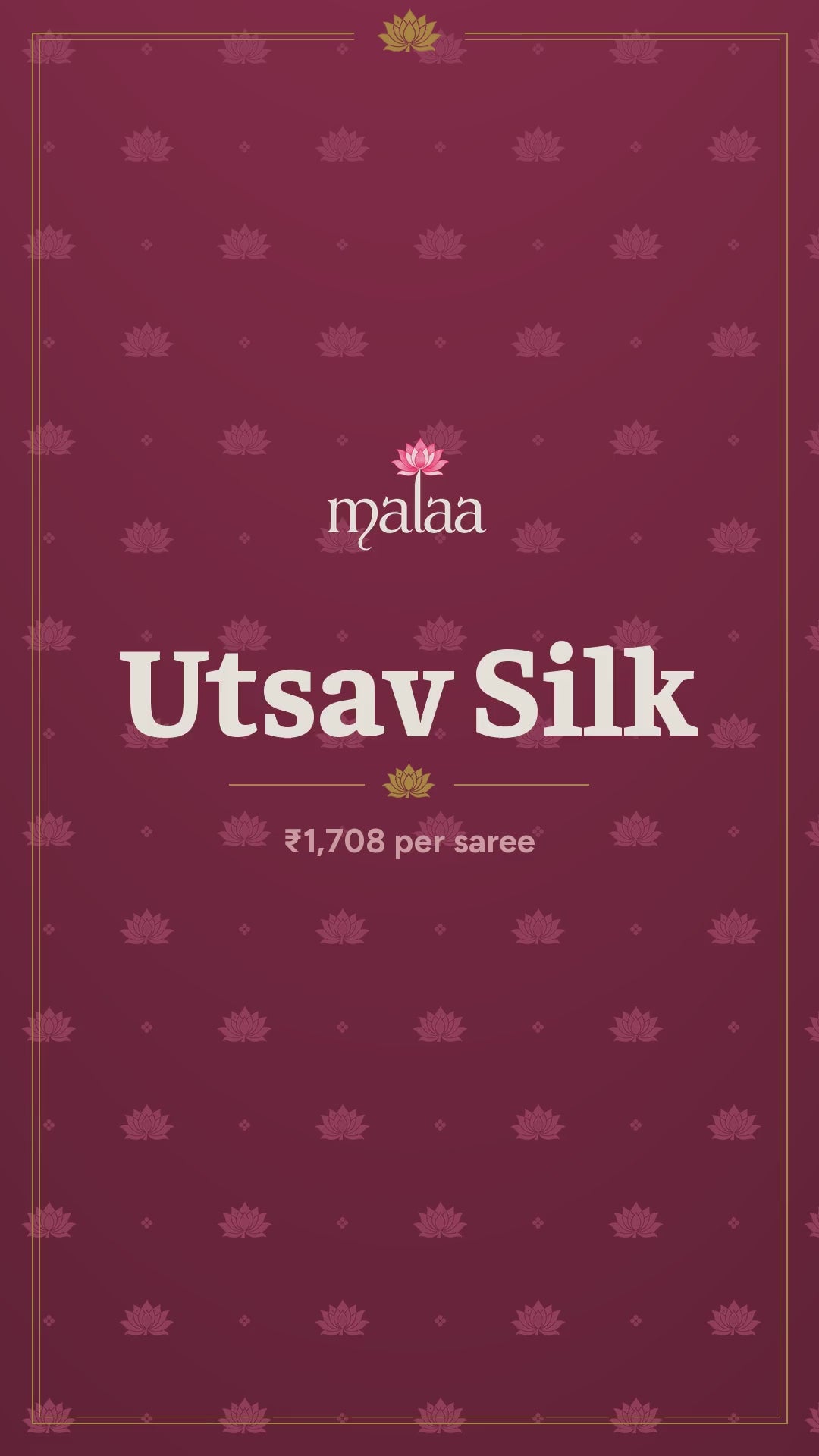 Utsav Silk saree catalogue video