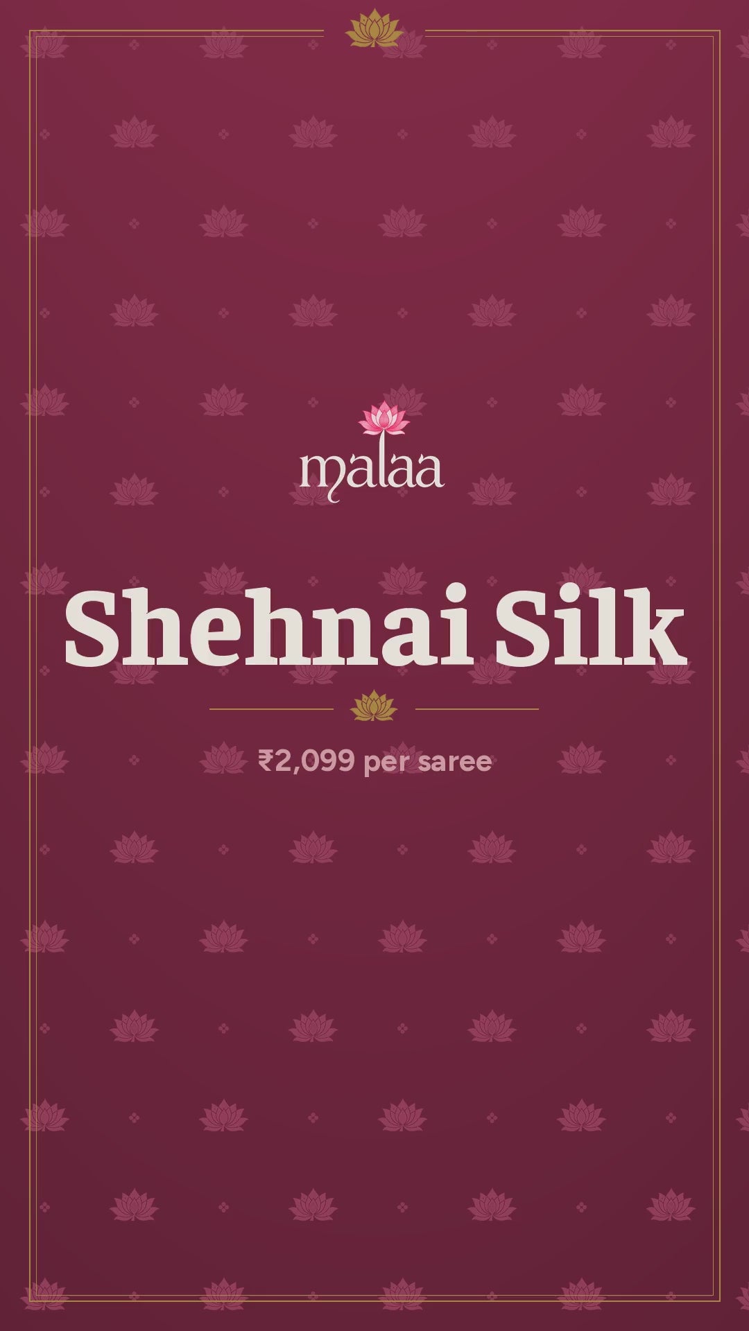 Shehnai Silk saree catalogue video