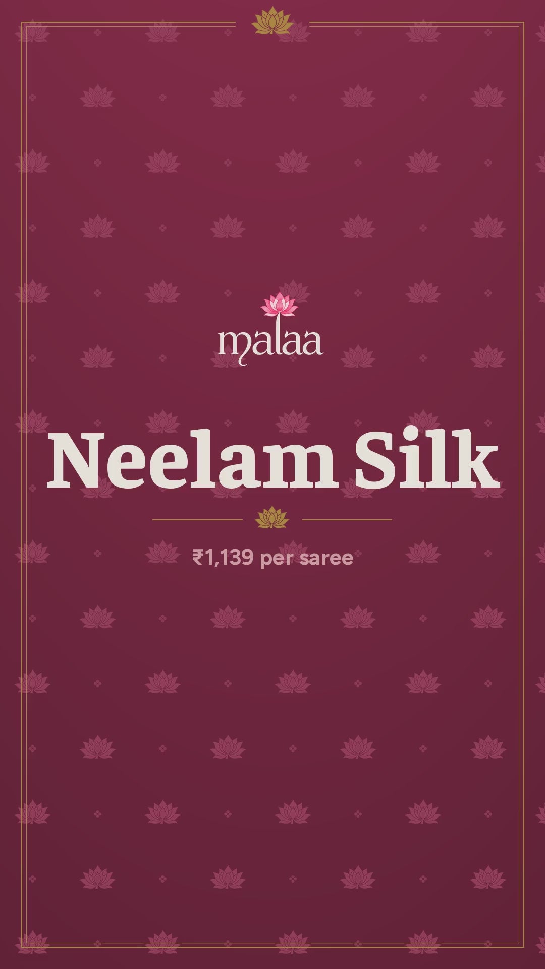 Neelam Silk saree catalogue video