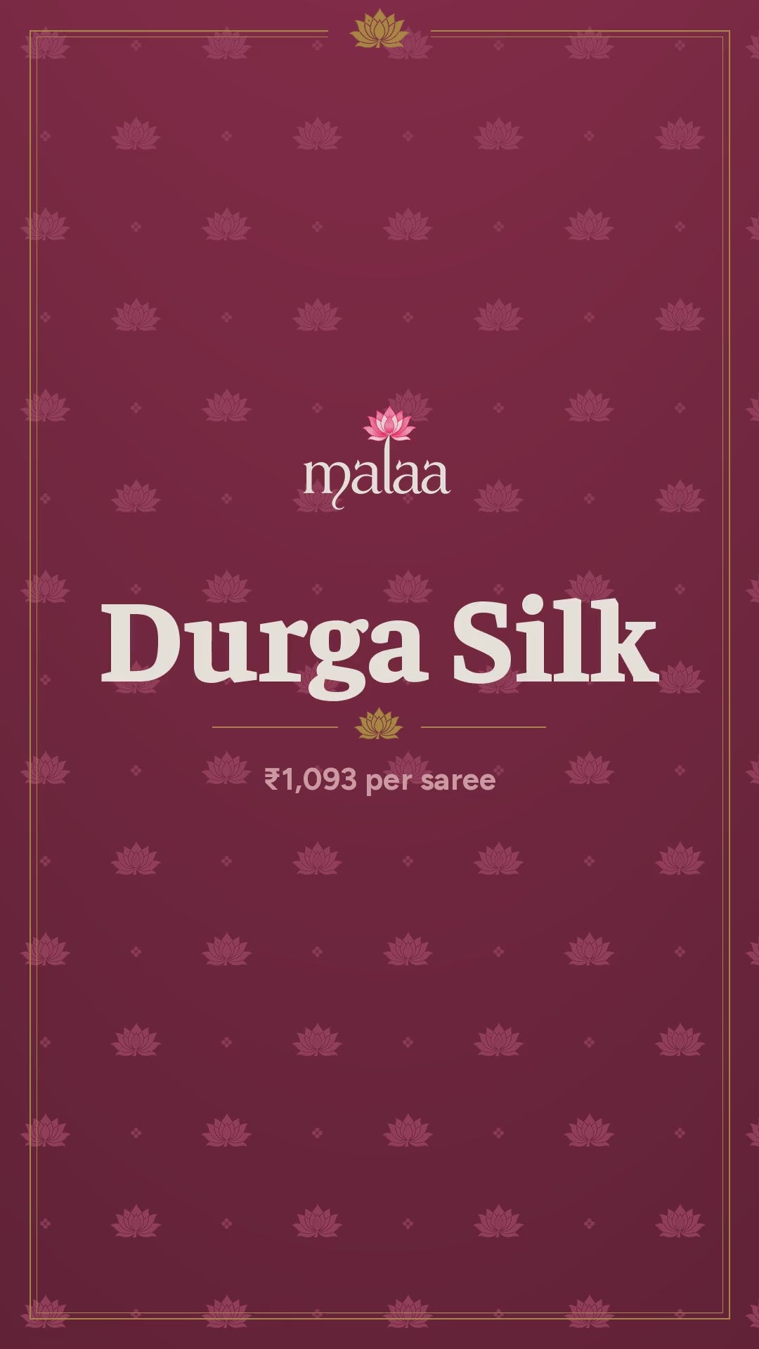 Durga Silk saree catalogue video