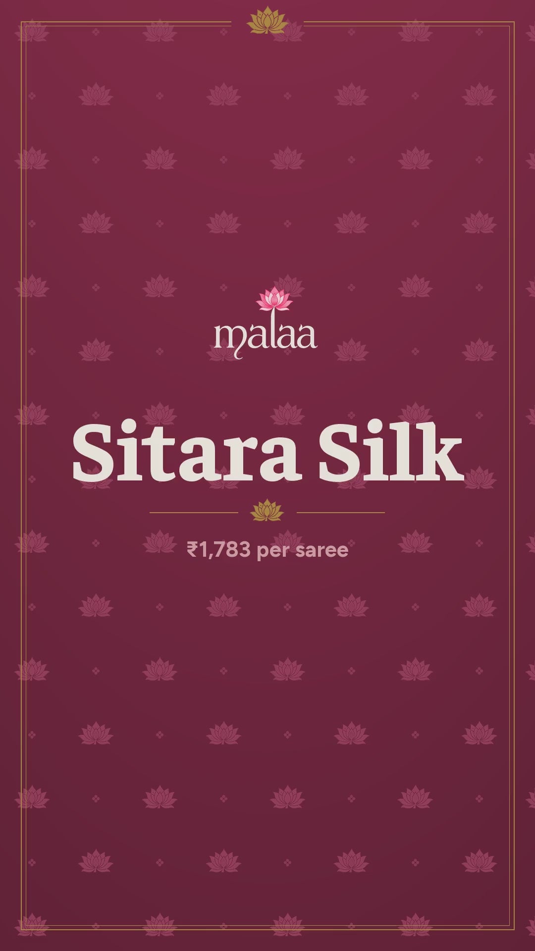 Sitara Silk saree catalogue video