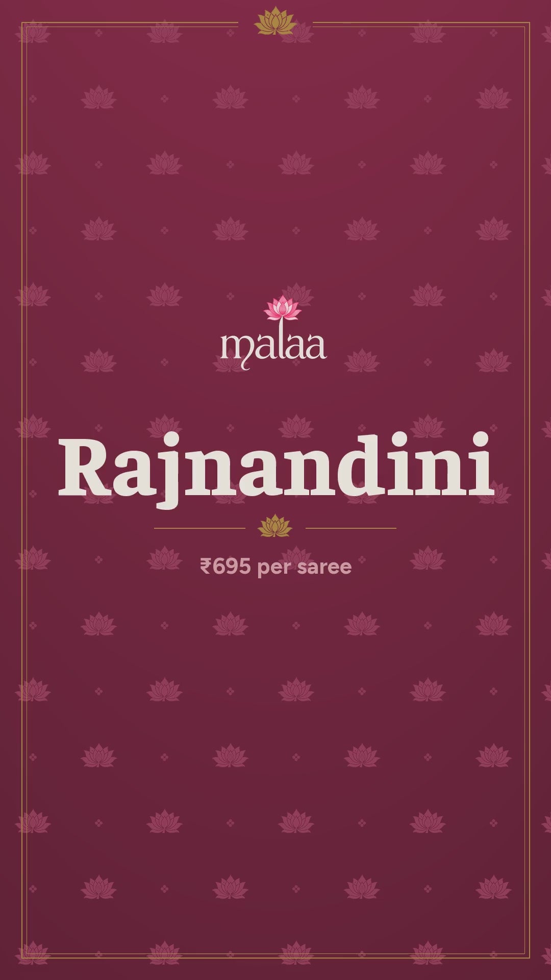 Rajnandini saree catalogue video