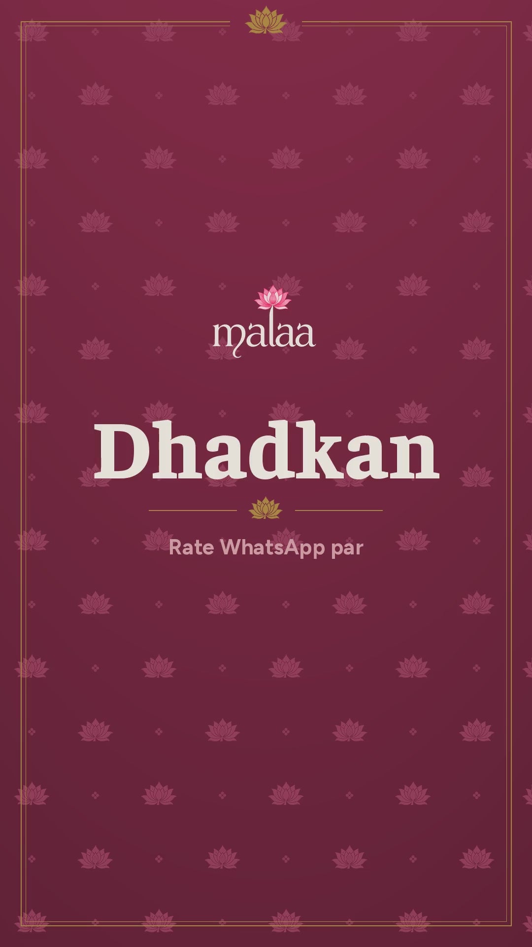 Dhadkan saree catalogue video, 6 designs