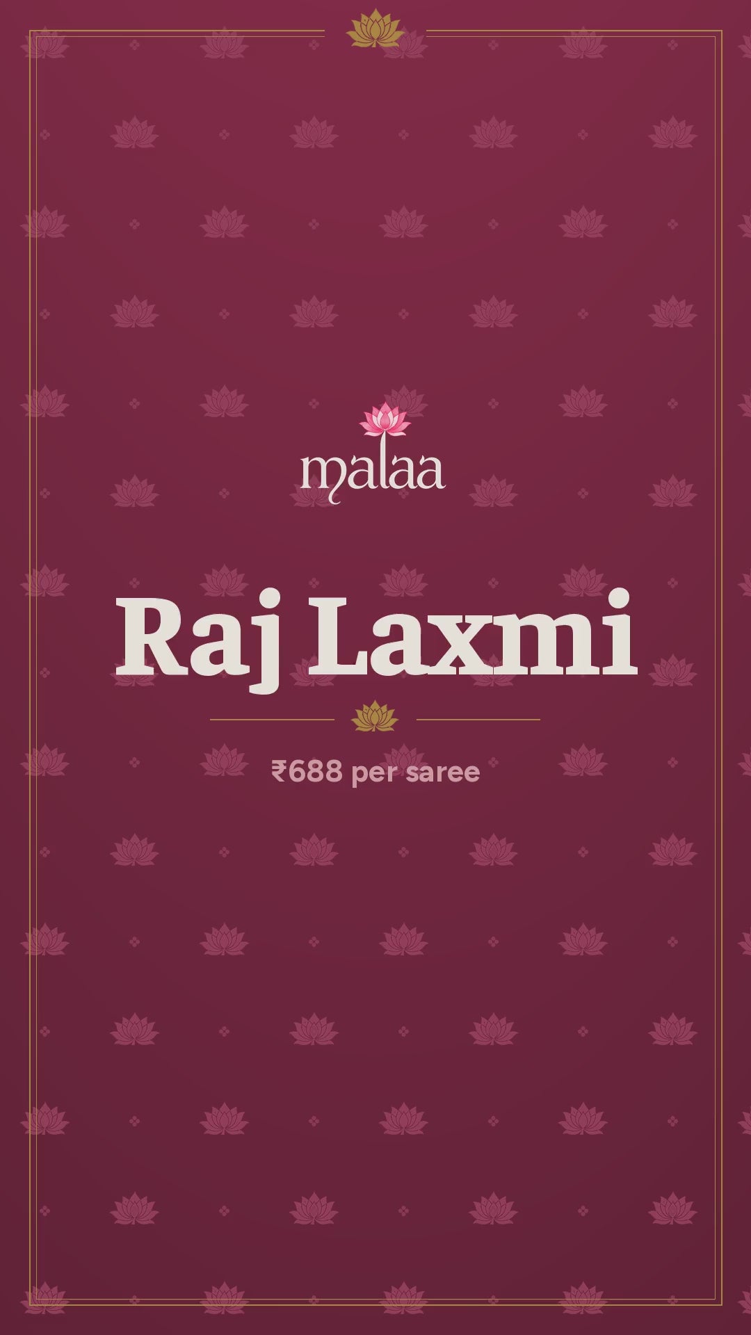 Raj Laxmi saree catalogue video