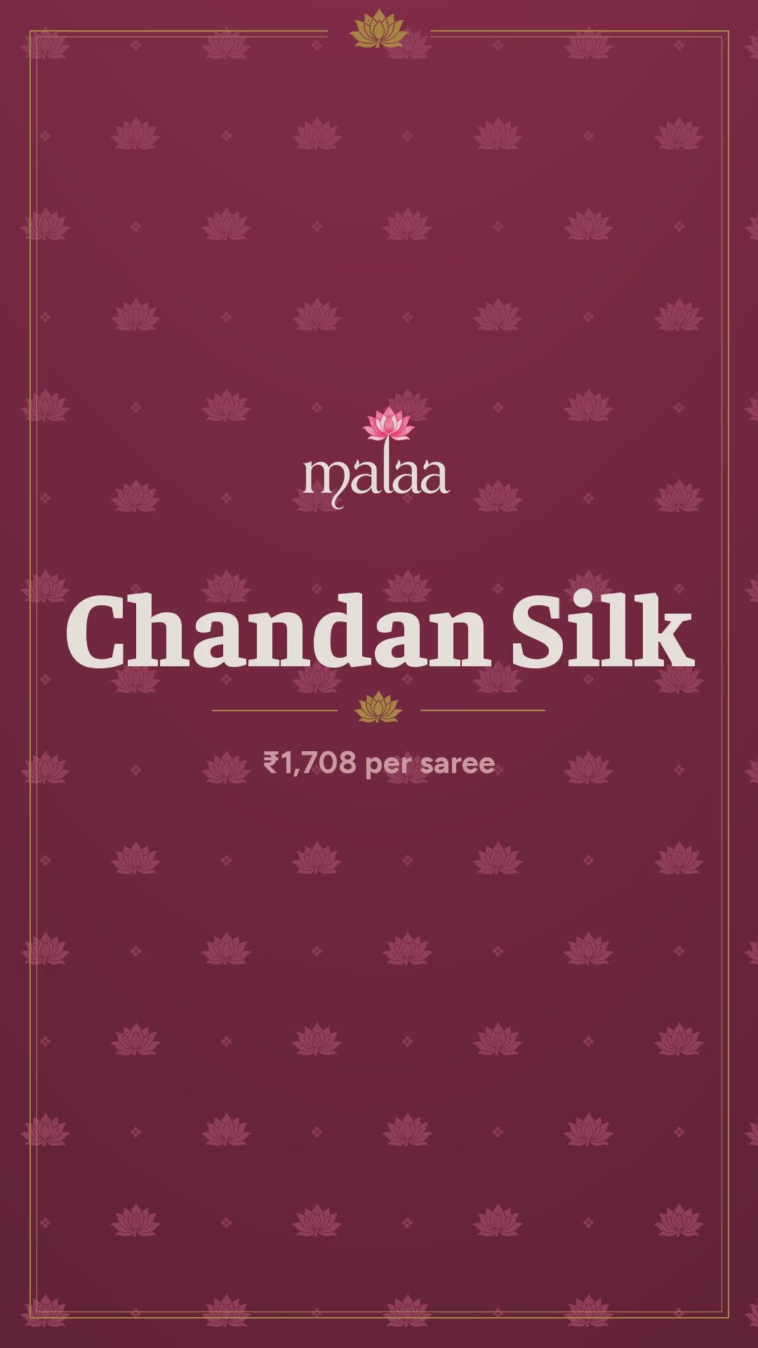 Chandan Silk saree catalogue video
