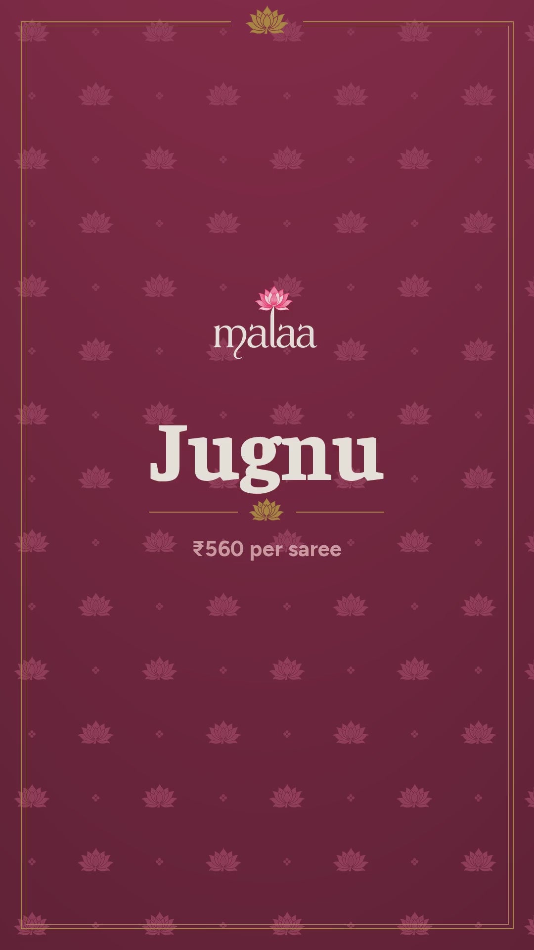 Jugnu saree catalogue video