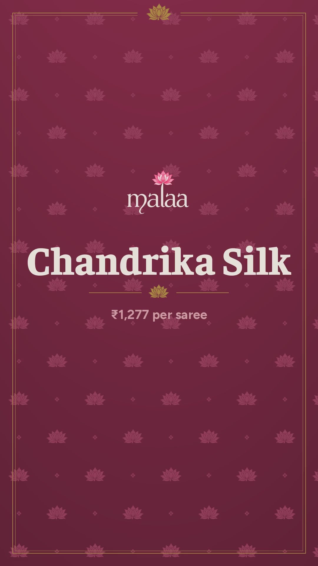 Chandrika Silk saree catalogue video