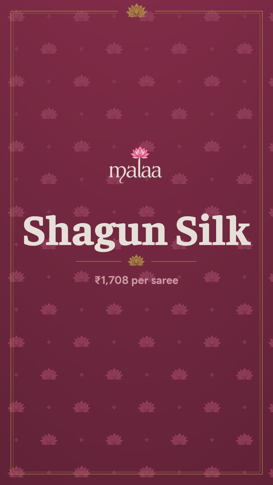 Shagun Silk saree catalogue video