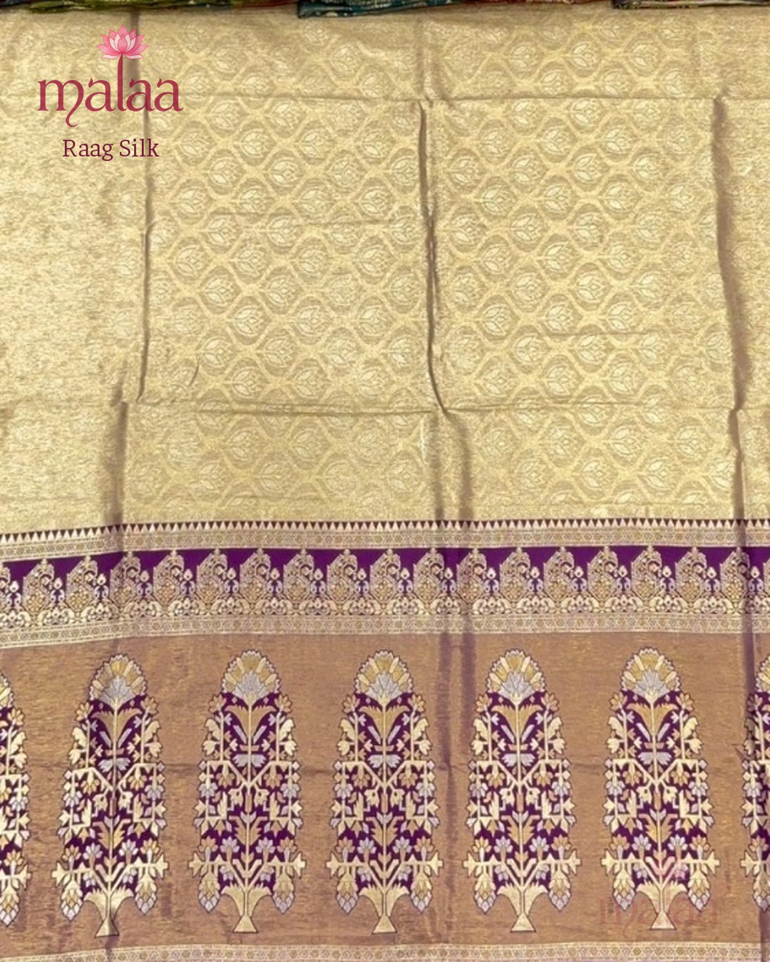 Raag Silk saree catalogue, poora set