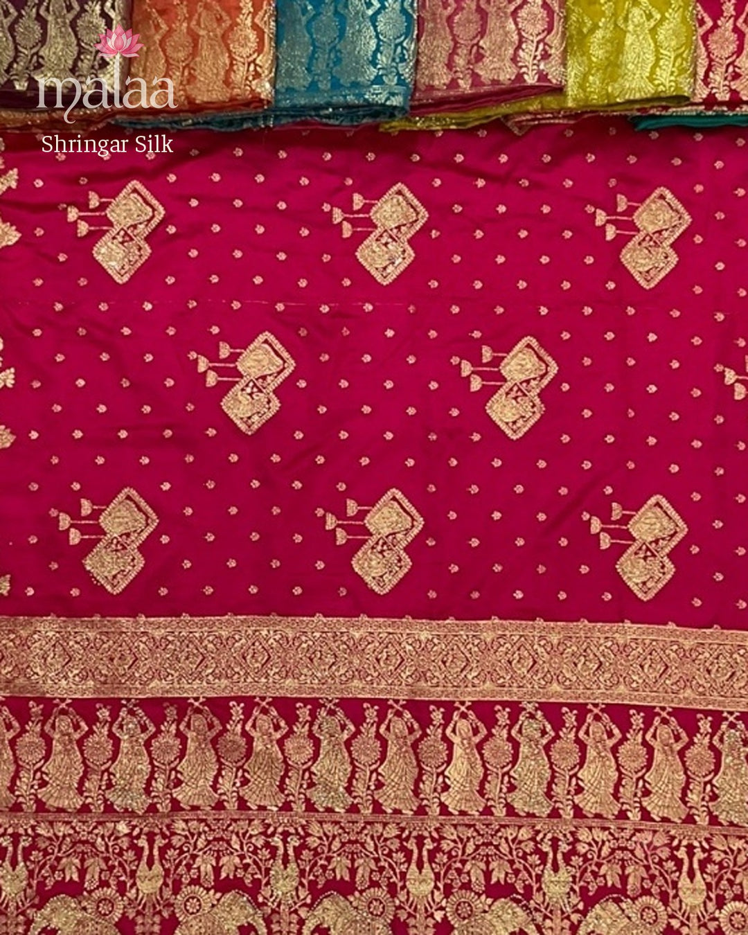 Shringar Silk saree catalogue, poora set