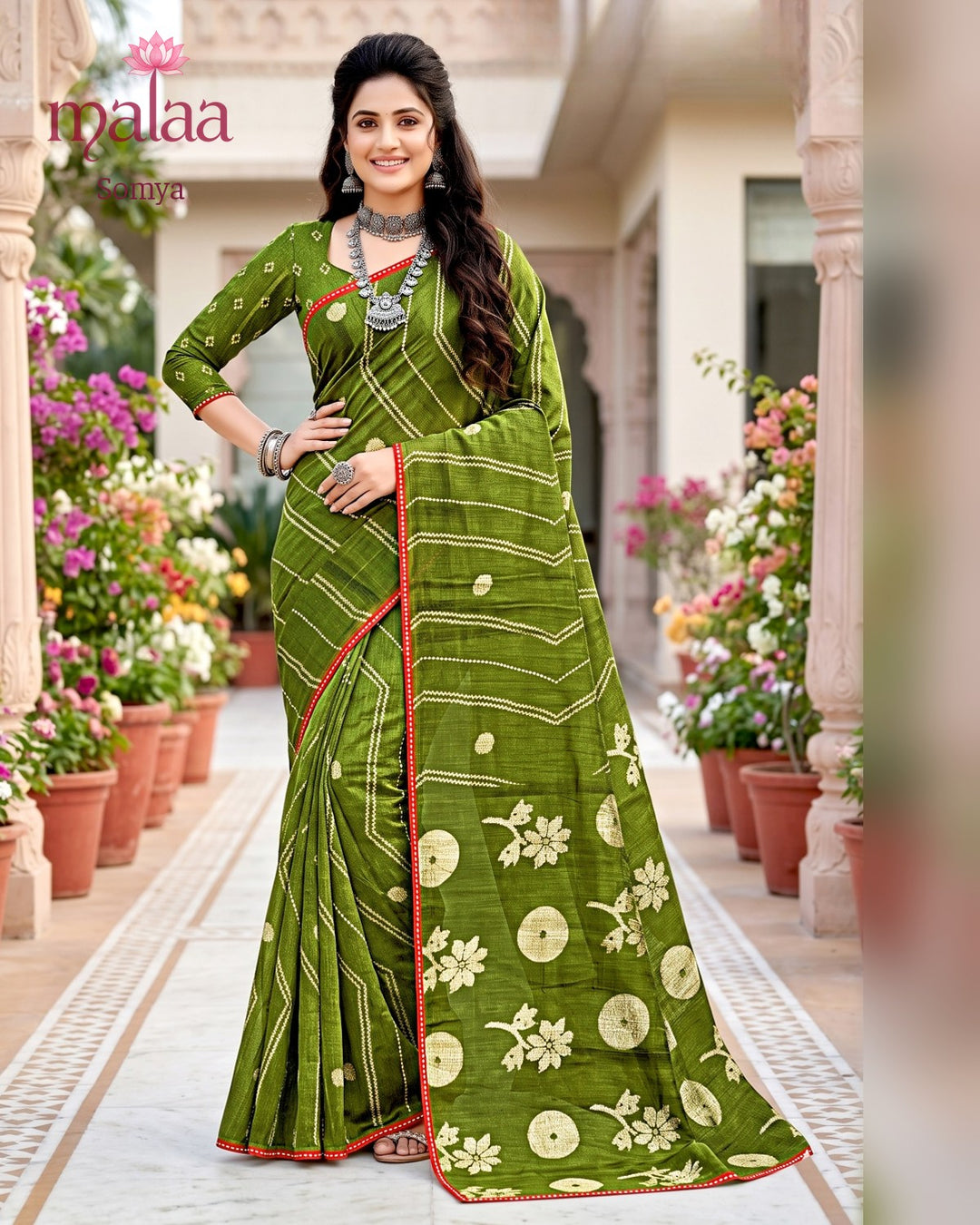 Somya saree catalogue, design 2, Malaa