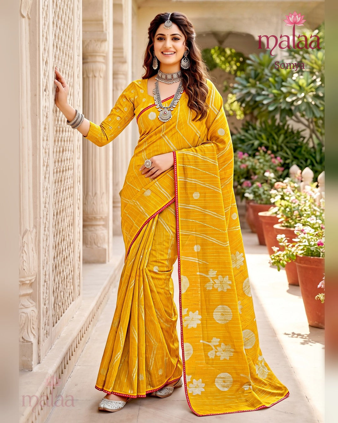 Somya saree catalogue, design 4, Malaa