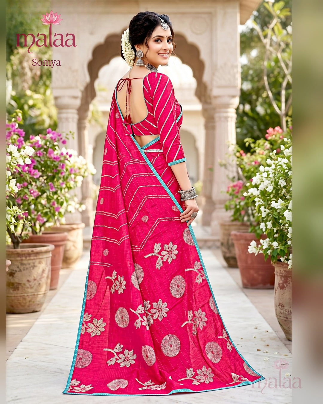 Somya saree catalogue, design 6, Malaa